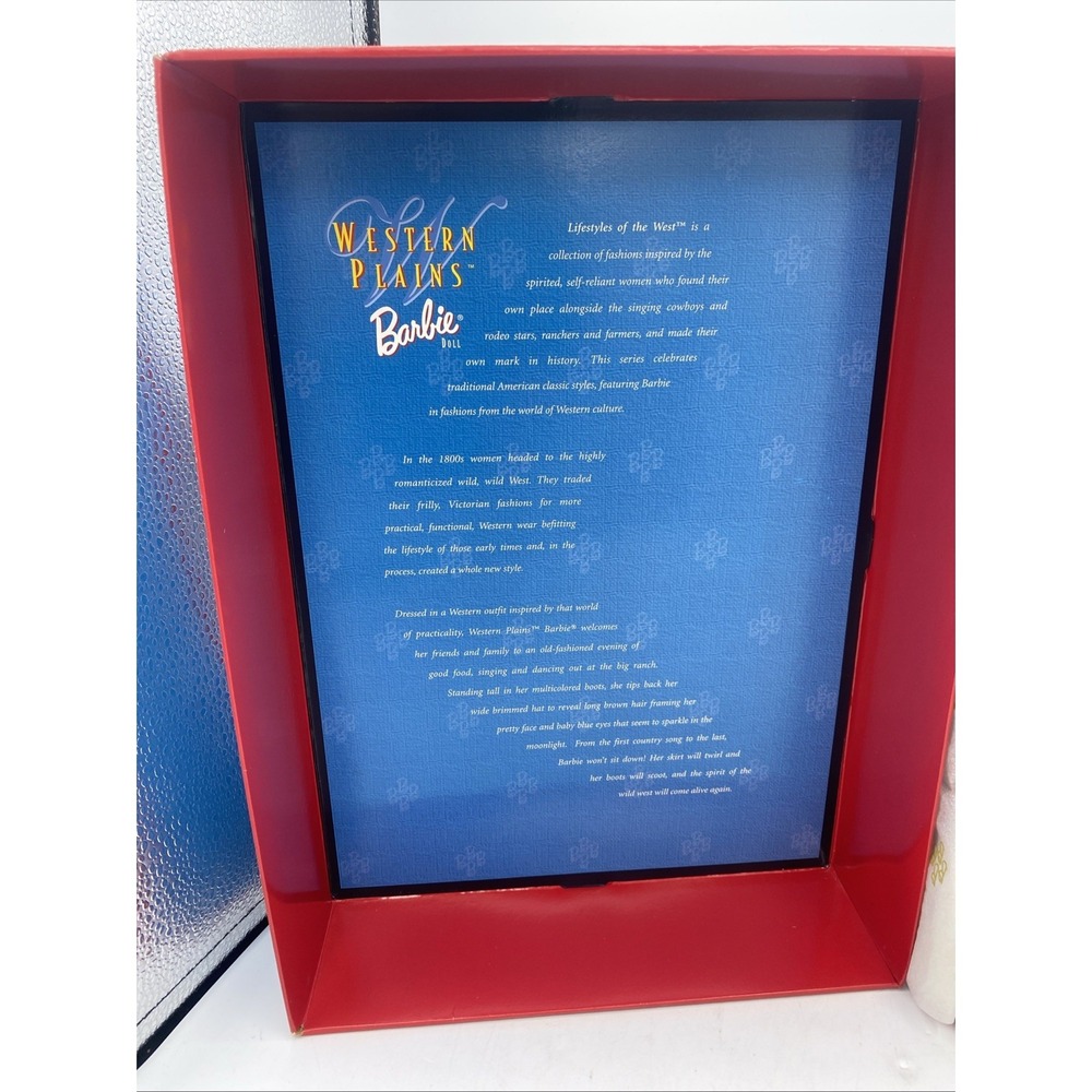 Western Plains Barbie Doll Lifestyles of the West Collection 1998 Mattel.. New!! - Picture 13 of 16